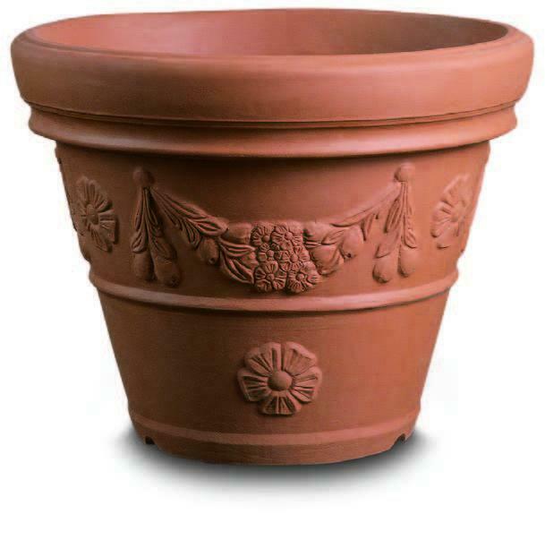 POTS DÉCOS RONDS POTS FESTONNÉS XL