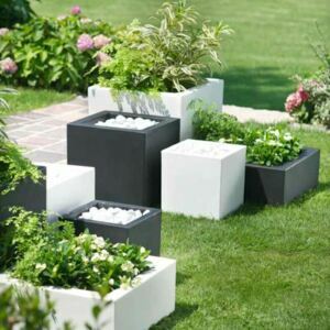 POTS DÉCOS CARRÉS SCHIO CUBO