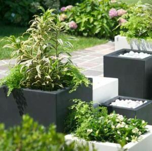 POTS DÉCOS CARRÉS SCHIO CUBO